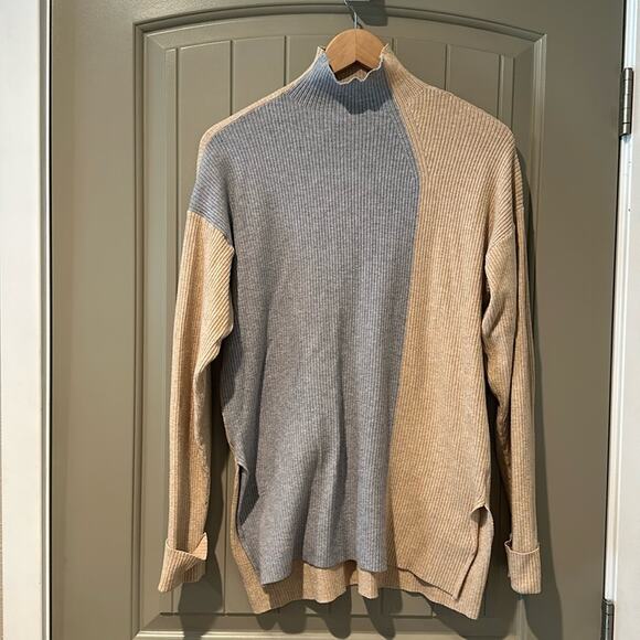 CARA SANTANA x 9W Colorblock Tunic sz S - Picture 1 of 7